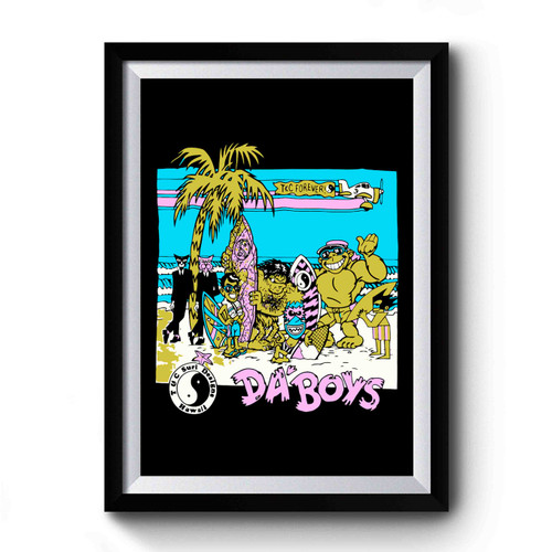 Surf T&c Da Boys 80s Premium Poster