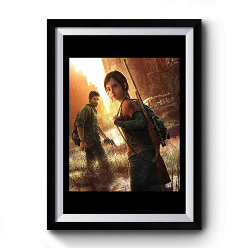 The Last Of Us Joel And Ellie Premium Poster