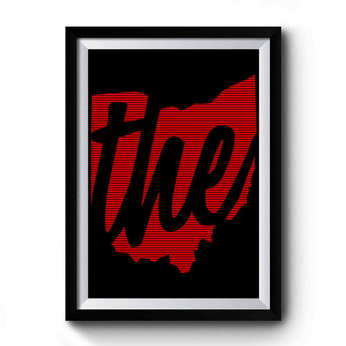 The State Of Ohio Premium Poster