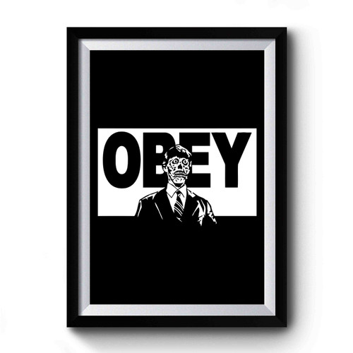 They Live Obey Premium Poster