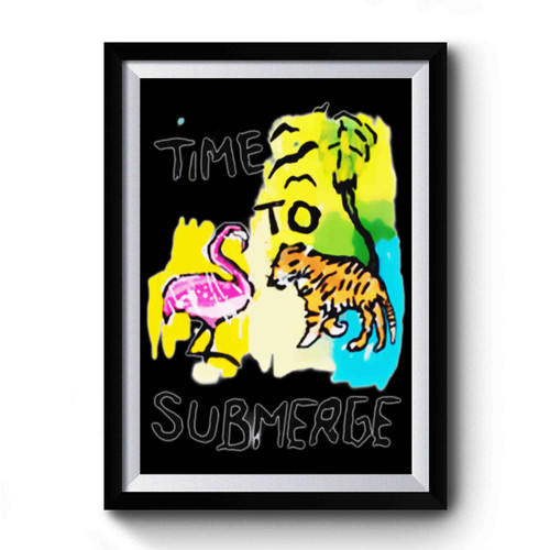 Time To Submerge Anthony Kiedis Red Hot Chili Pepper Premium Poster