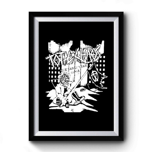 Total Chaos The Early Years 2000 Album Cover Premium Poster
