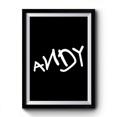Toy Story Inspired Andys Signature Premium Poster