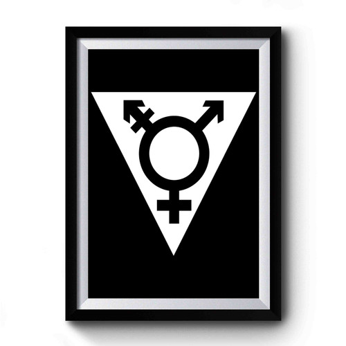 Trans Sign Lgbt Homosexual Premium Poster