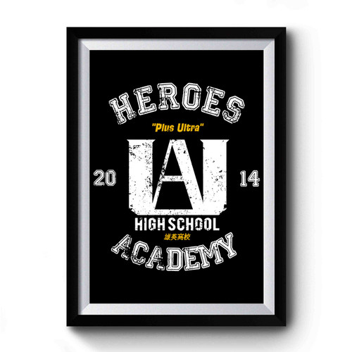 Ua Hero In Training My Hero Academia Premium Poster