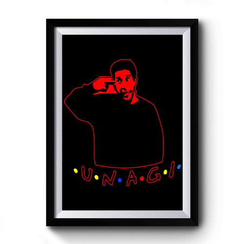 Unagi Friends Tv Show Premium Poster