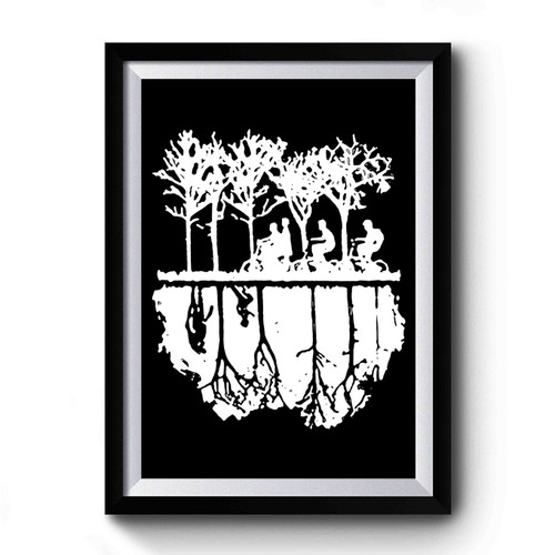 Upside Down Stranger Things 1 Premium Poster