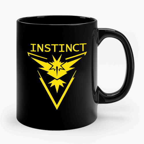 Pokemon Go Team Instinct Logo Ceramic Mug