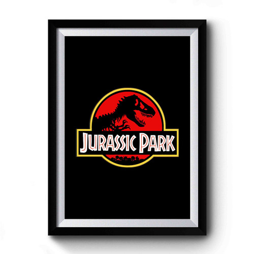 Vintage Style Jurassic Park Ringer Premium Poster