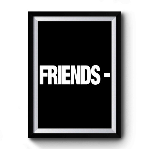 Vlone Friends Vlone Fragments Asap Rocky Premium Poster