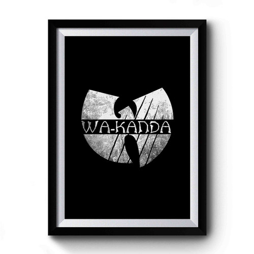 Wakanda Wutang Black Panther Premium Poster