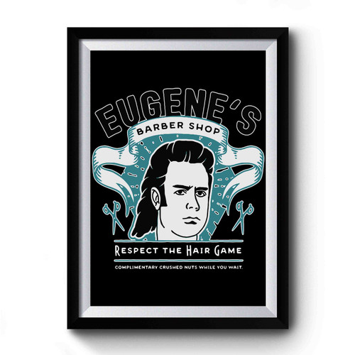 Walking Dead Eugene Respect The Hair Game Premium Poster