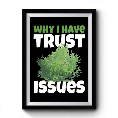 Why I Have Trust Issues Premium Poster