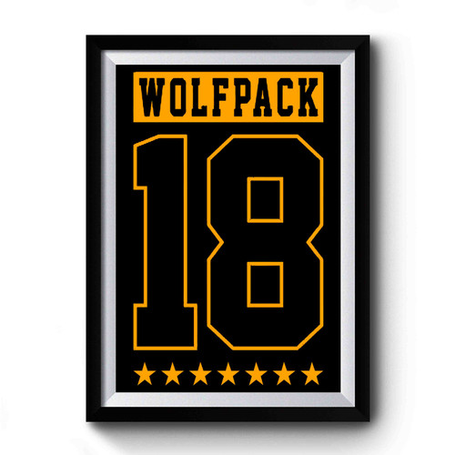 Wolfpack Bachelor Party Premium Poster