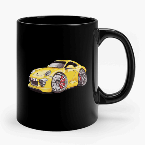 Porsche 991 911 Carrera Koolart Ceramic Mug