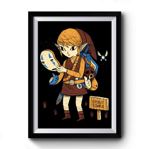You Got The No Face Mask! The Legend Of Zelda Majora's Mask Ghibli Spirited Away Premium Poster