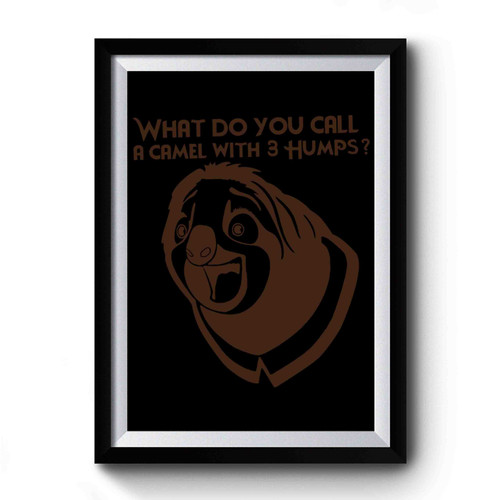 Zootopia Flash Flash Hundred Yard Dash Sloth Premium Poster