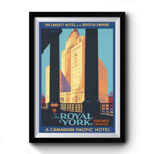 1920's Vintage Royal York Hotel Premium Poster