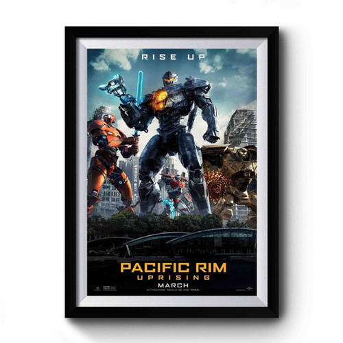 2018 Pacific Rim Uprising Movie Premium Poster