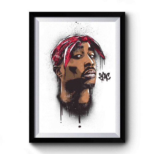 2pac Tupac Shakur Premium Poster