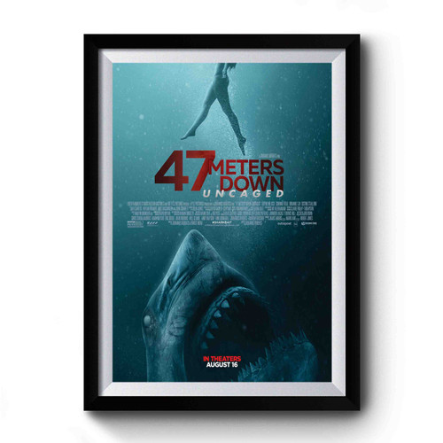 47 Meters Down Uncaged Premium Poster
