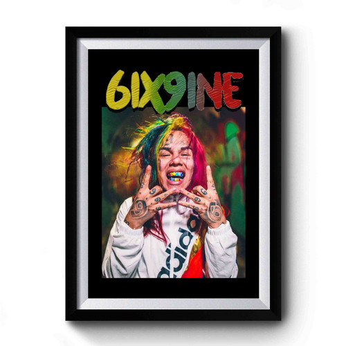 6ix9ine Tekashi 69 Luv Life Premium Poster