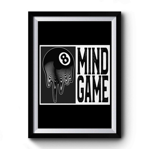 8 Ball Mind Game Premium Poster