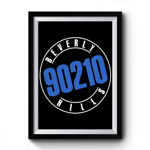 90210 Color Blend Logo 3 Premium Poster
