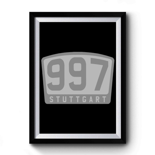 997 Stuttgart Emblem Premium Poster