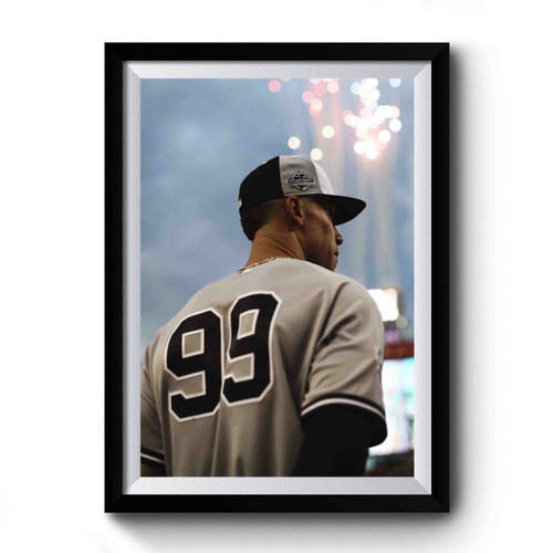 Aaron Judge Celebration Premium Poster