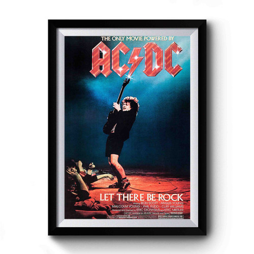 Ac Dc Let There Be Rock Premium Poster