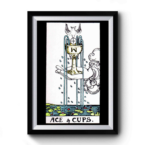 Ace Of Cups Tarot Card Premium Poster