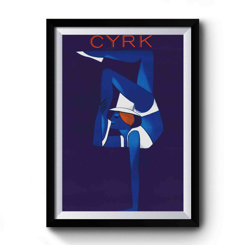 Acrobat Cyrk Premium Poster