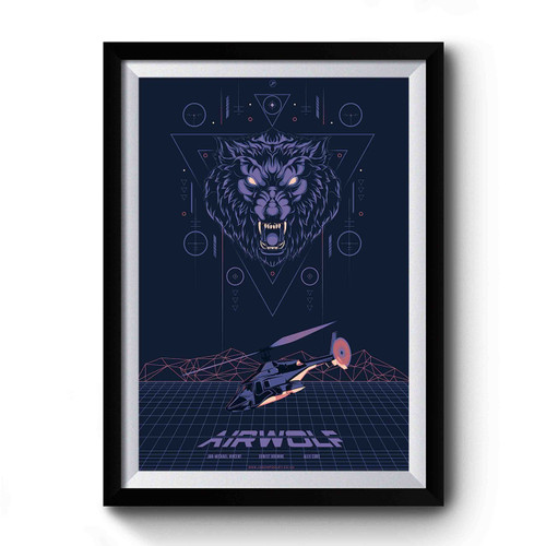 Airwolf Tv Series 1 Premium Poster