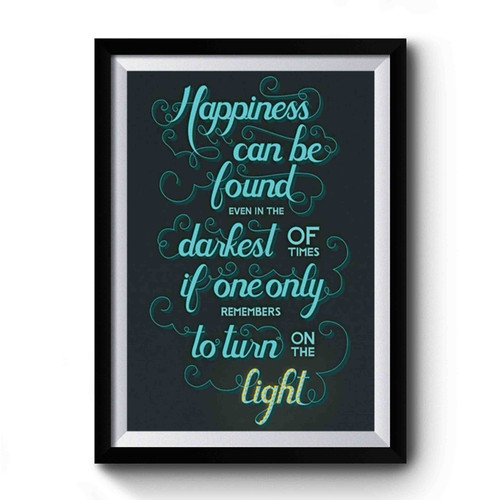 Albus Turn On The Light Premium Poster