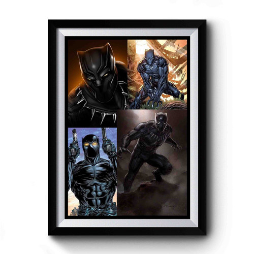Avenger King T'challa Black Panther Premium Poster