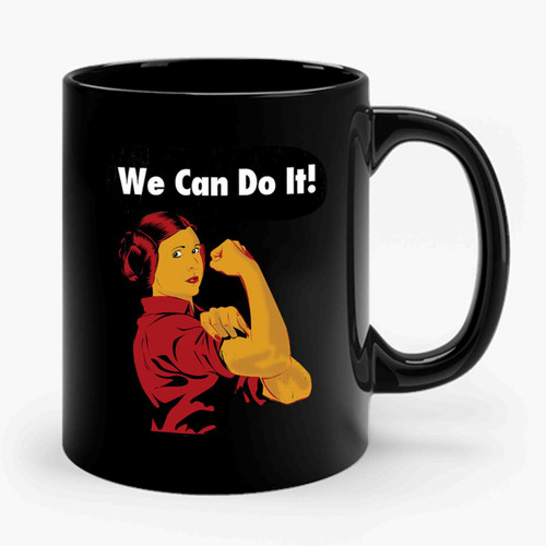 Princess Leia Rebel Rebel We Can Do It Ceramic Mug