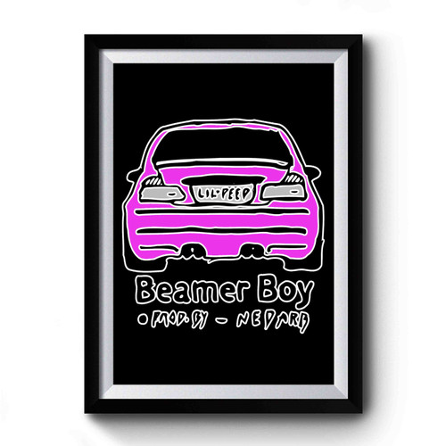 Beamer Boy Lil Peep Premium Poster