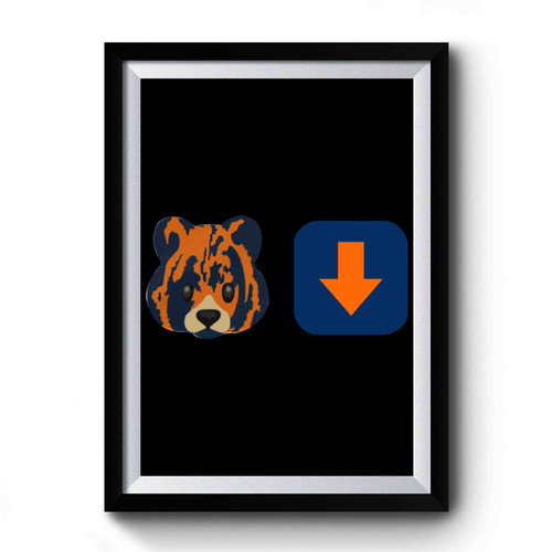 Bear Down Premium Poster