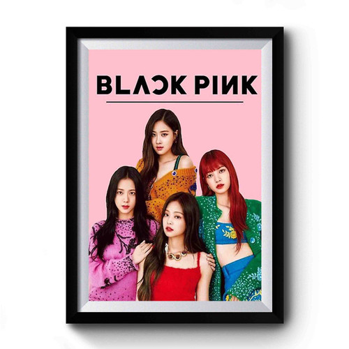 Blackpink Fisrt Cover Premium Poster