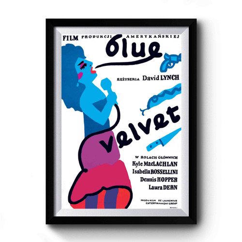 Blue Velvet Classic Movie Premium Poster