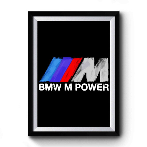 Bmw M Power Car Premium Poster
