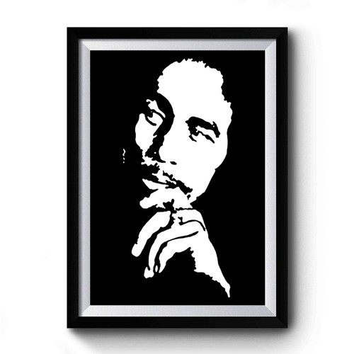 Bob Marley Songwriter Musician Retro Premium Poster
