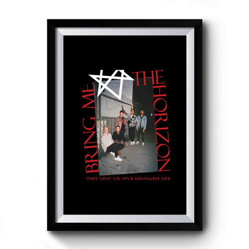 Bring Me The Horizon First Love Tour 2019 Logo Premium Poster