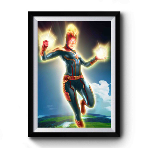 Captain Marvel 4 Premium Poster