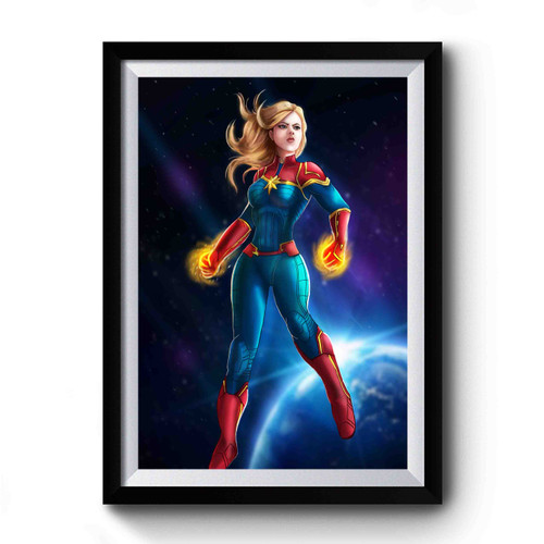Captain Marvel 5 Premium Poster