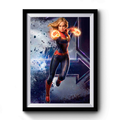 Captain Marvel Avengers Endgame 1 Premium Poster