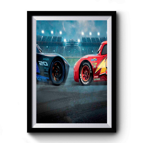 Cars 3 Nascar Movie Premium Poster