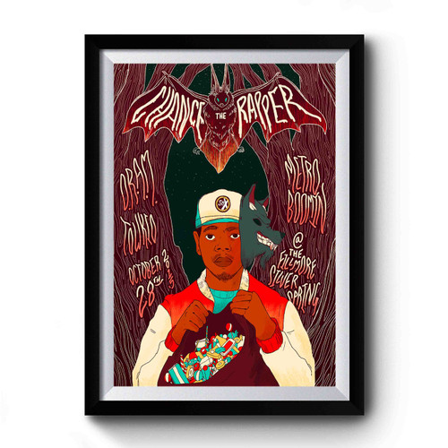 Chance The Rapper On Behance Premium Poster