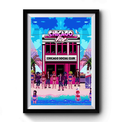 Chicago Vice x Models Premium Poster